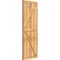 Ekena Millwork Framed Board-n-Batten Shutters w/Z-Bar, Rough Sawn Western Red Cedar, 21 1/2W x 59H, PR RBF06Z21X059RWR - alternate 5